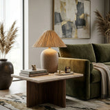 Modern European furniture - Seagrass Fibers Accent Table Lamp - www.oroa.com