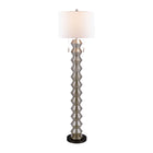 Modern European furniture - Plated Metallic Linen Floor Lamp - www.oroa.com
