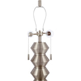 Modern European furniture - Plated Metallic Linen Floor Lamp - www.oroa.com
