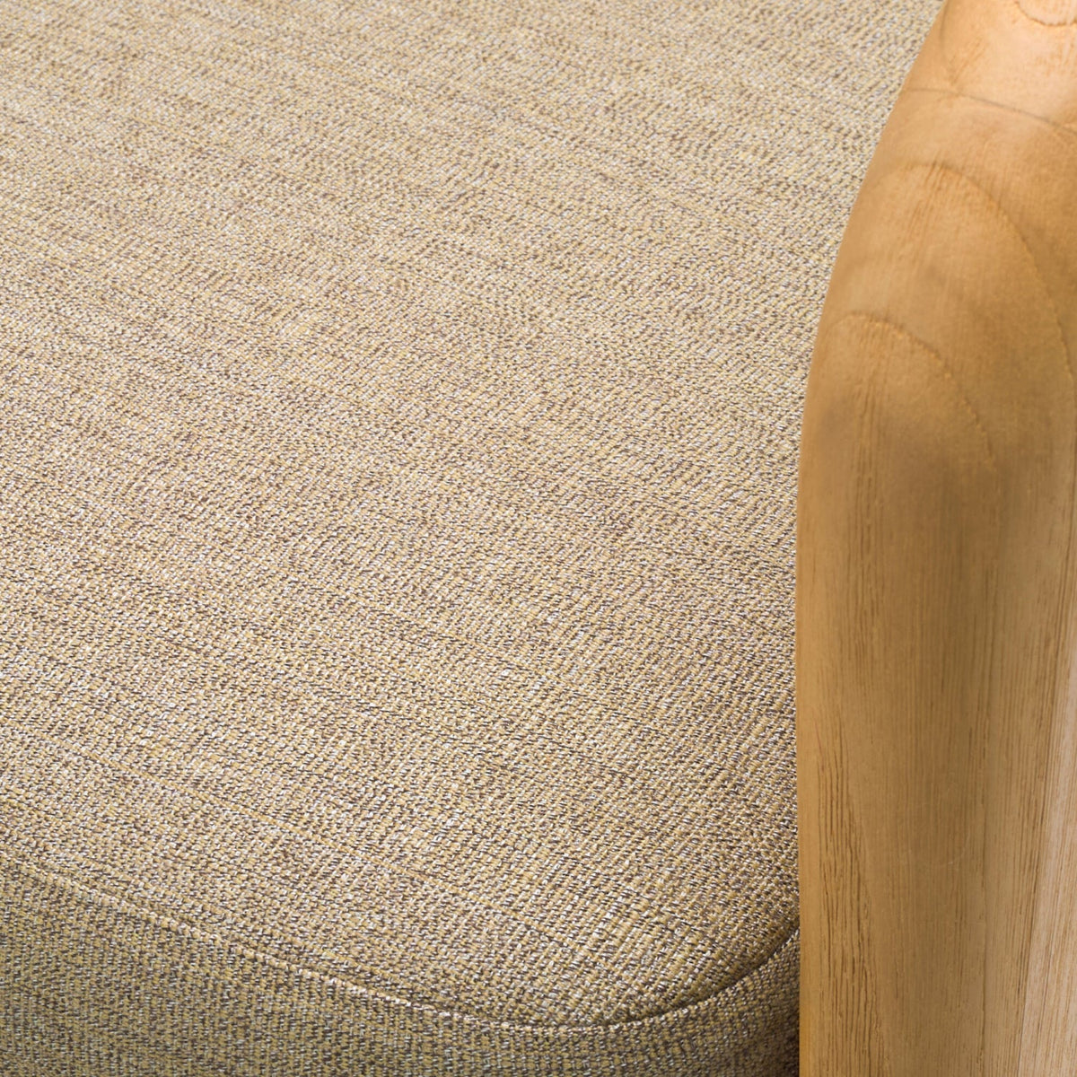 Modern European furniture - Cushioned Teak Outdoor Dining Chair - www.oroa.com
