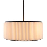 Modern European furniture - White Fluted 2-Light Chandelier - www.oroa.com