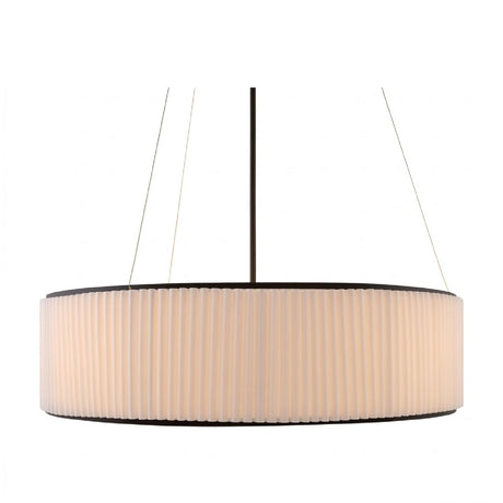 Modern European furniture - White Fluted 2-Light Chandelier - www.oroa.com