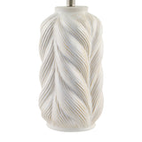 Modern European furniture - White Carved Ceramic Table Lamp - www.oroa.com