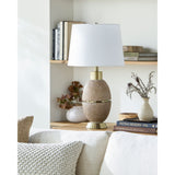 Modern European furniture - Modern Linen Table Lamp - www.oroa.com