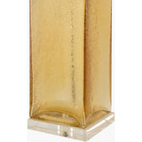 Modern European furniture - Yellow Glass Accent Table Lamp - www.oroa.com