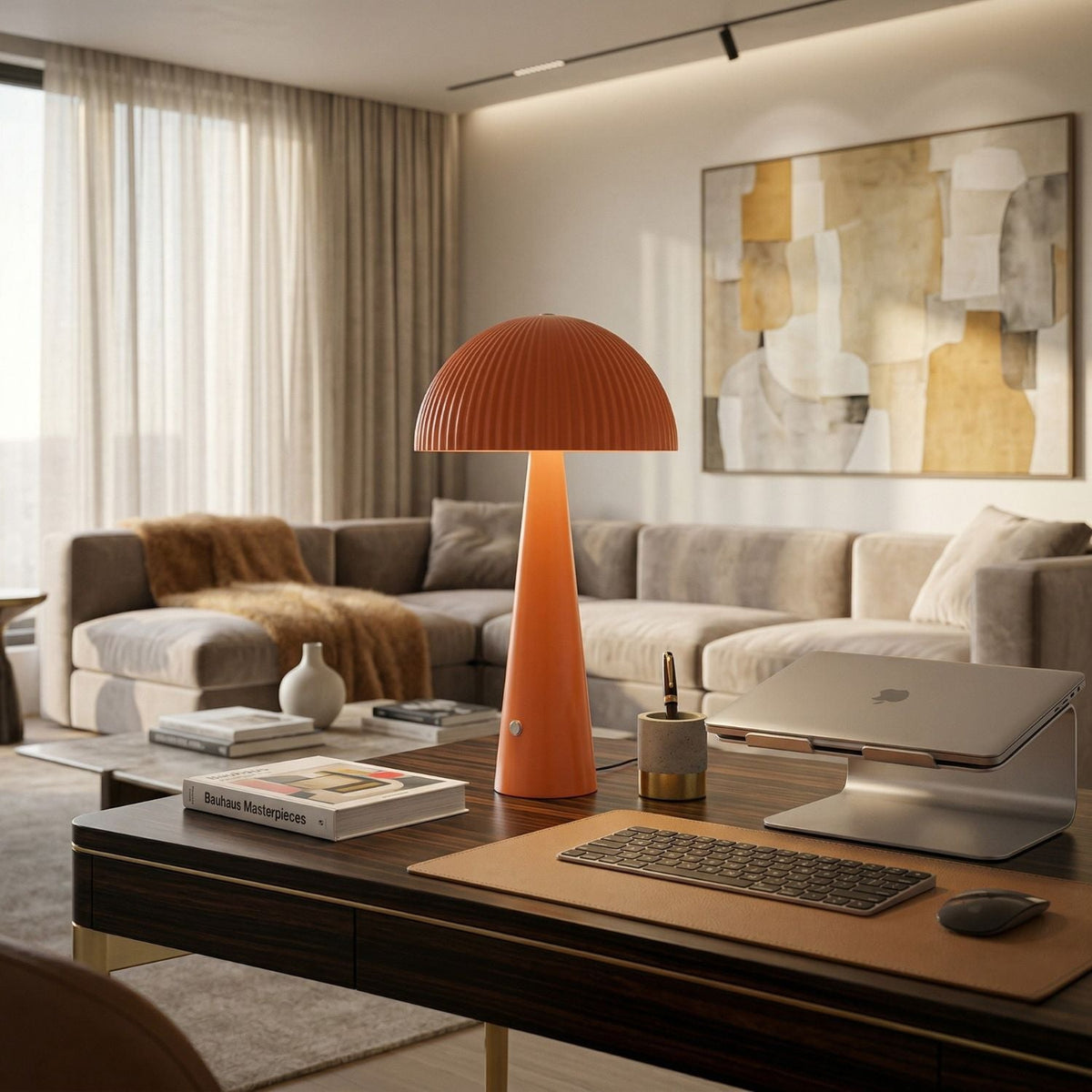 Modern European furniture - Dome Metal Accent Table Lamp - www.oroa.com