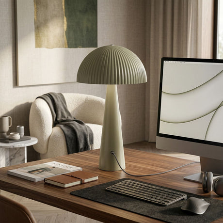 Modern European furniture - Dome Metal Accent Table Lamp - www.oroa.com