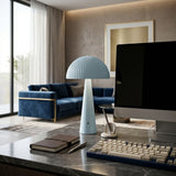 Modern European furniture - Dome Metal Accent Table Lamp - www.oroa.com