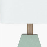 Modern European furniture - Blue Faceted Accent Table Lamp - www.oroa.com