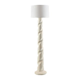 Modern European furniture - Cream Spiral Accent Floor Lamp - www.oroa.com