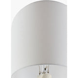 Modern European furniture - Cream Spiral Accent Floor Lamp - www.oroa.com
