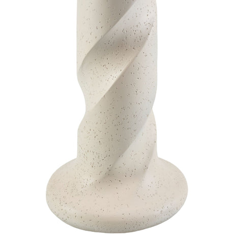 Modern European furniture - Cream Spiral Accent Floor Lamp - www.oroa.com