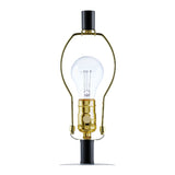 Modern European furniture - Antique Gray Ceramic Table Lamp - www.oroa.com