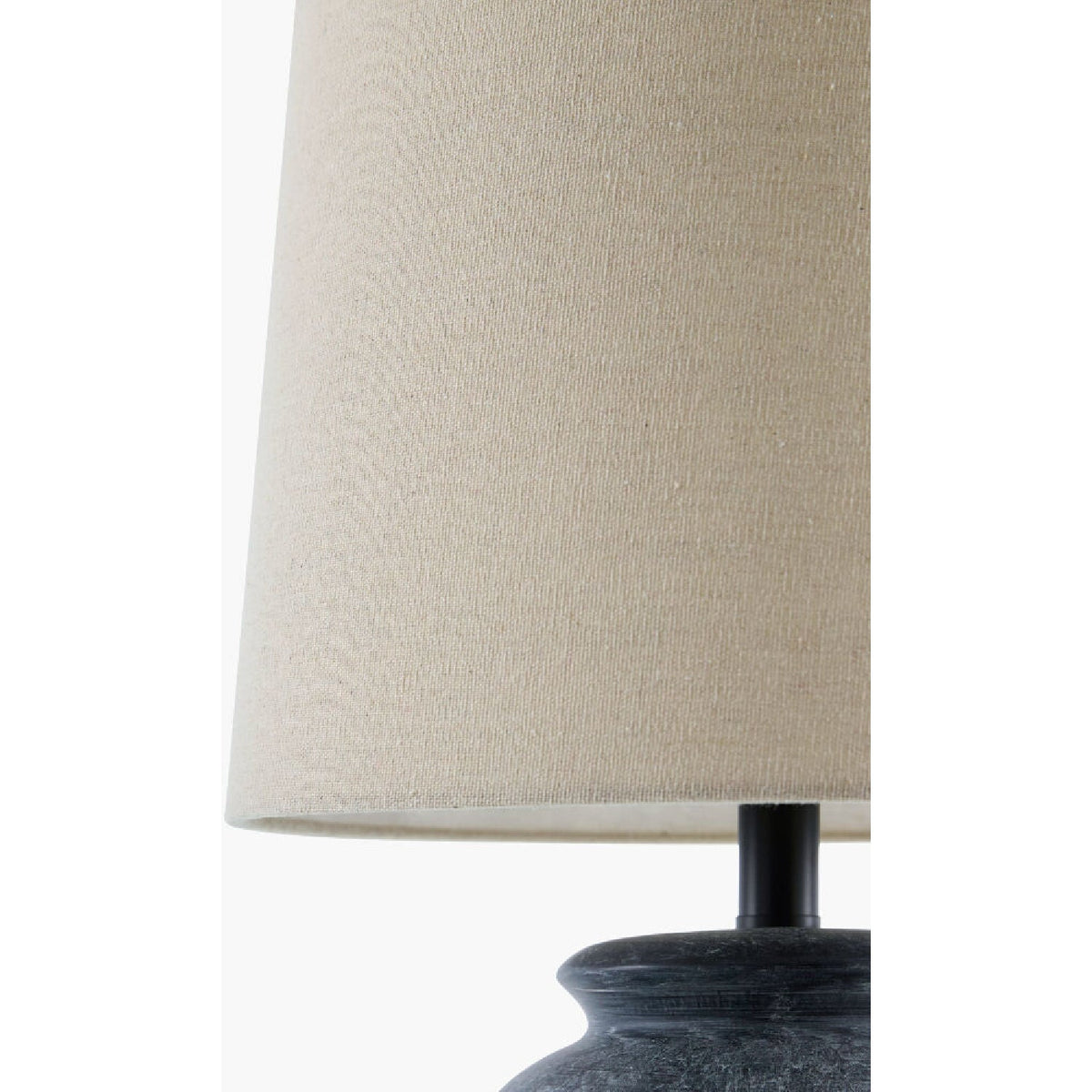 Modern European furniture - Antique Gray Ceramic Table Lamp - www.oroa.com
