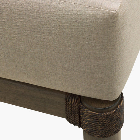 Modern European furniture - Cushioned Wicker Outdoor Daybed - www.oroa.com