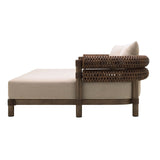 Modern European furniture - Cushioned Wicker Outdoor Daybed - www.oroa.com