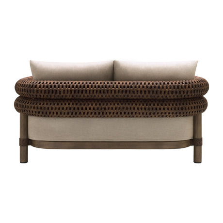 Modern European furniture - Cushioned Wicker Outdoor Daybed - www.oroa.com