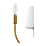 Modern European furniture - White Cotton Shade Chandelier - www.oroa.com