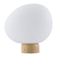 Modern European furniture - Travertine Base Table Lamp - www.oroa.com