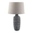 Modern European furniture - Gray Linen Accent Table Lamp L - www.oroa.com