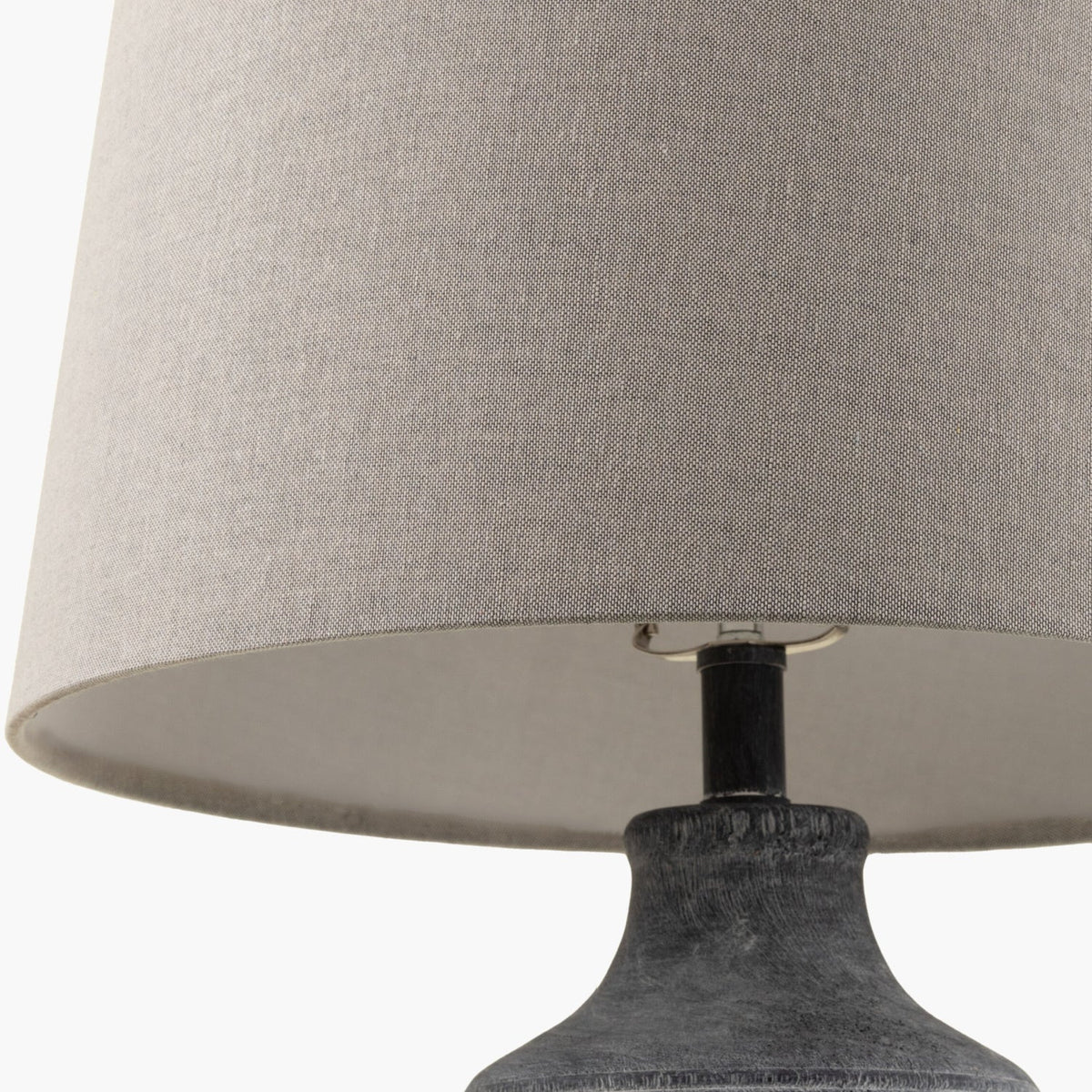Modern European furniture - Gray Linen Accent Table Lamp L - www.oroa.com
