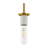 Modern European furniture - 3-Light White Glass Chandelier - www.oroa.com