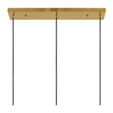 Modern European furniture - 3-Light White Glass Chandelier - www.oroa.com
