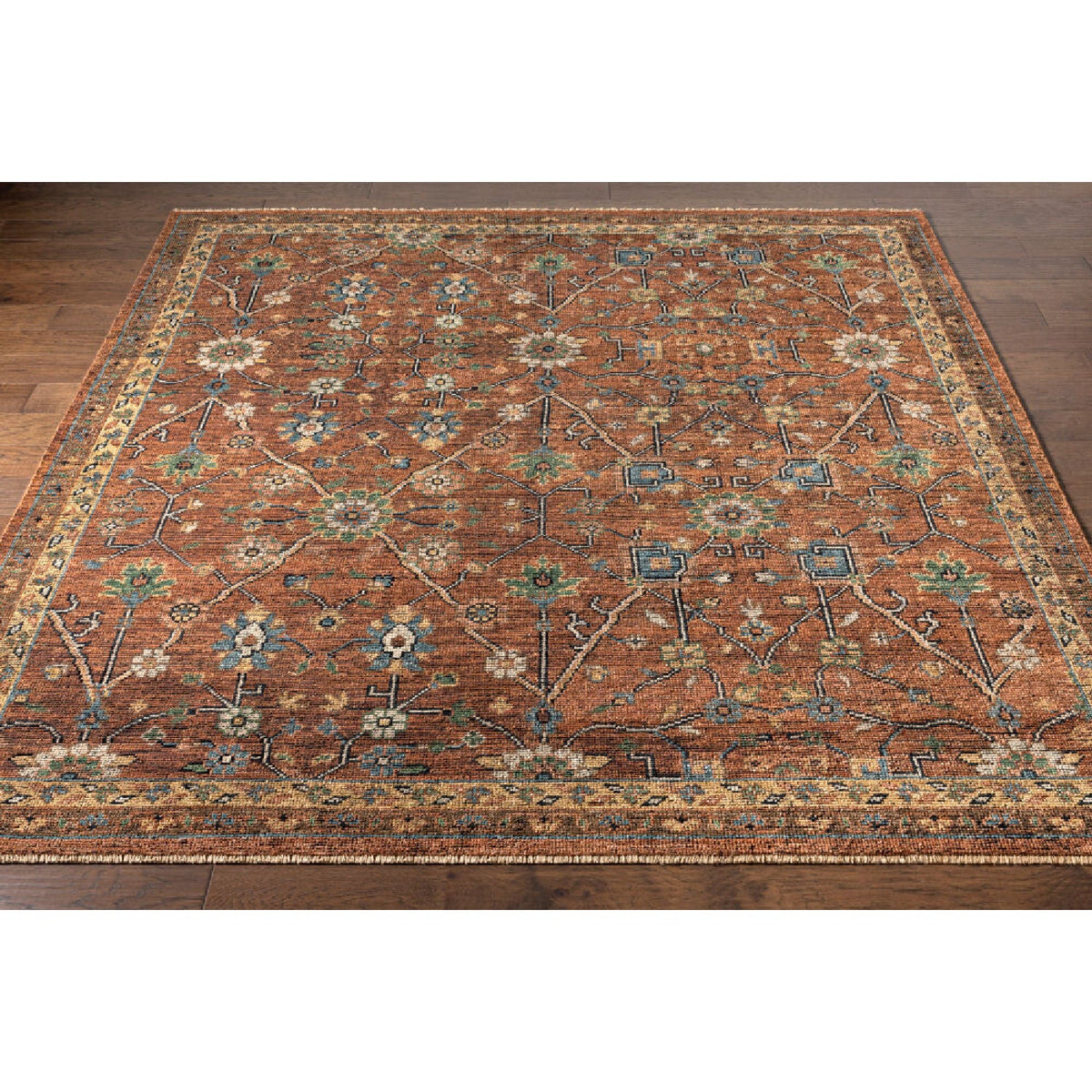 Modern furniture - Hand-Knotted Fringed Wool Carpet - www.oroa.com