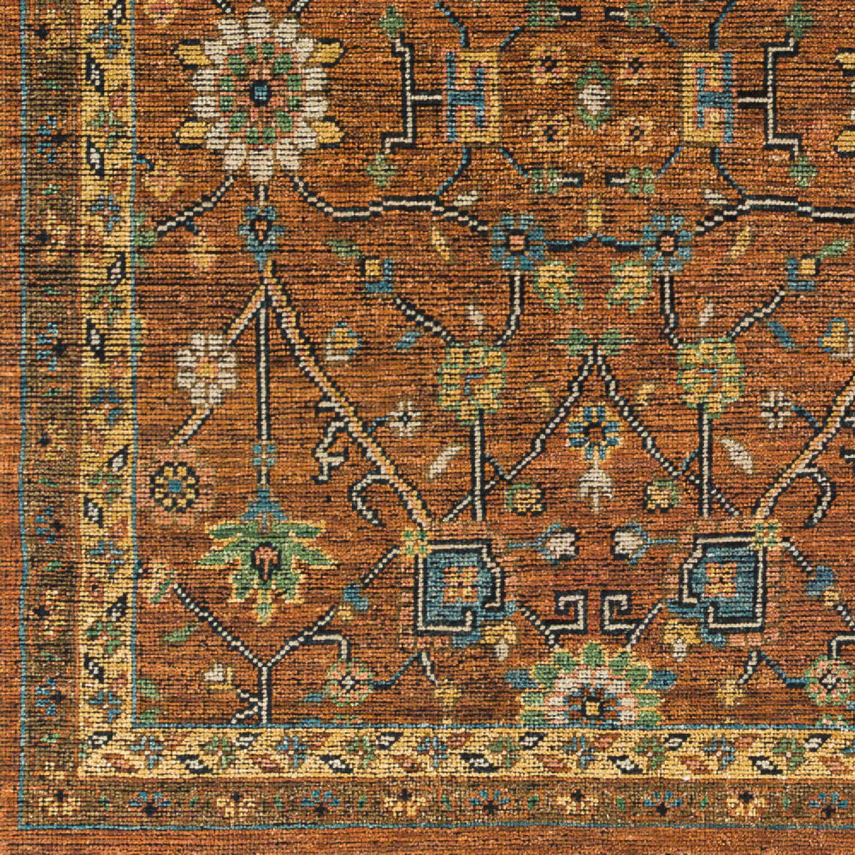 Modern furniture - Hand-Knotted Fringed Wool Carpet - www.oroa.com