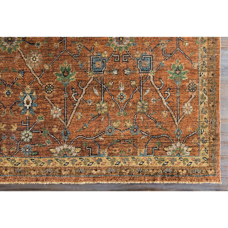 Modern furniture - Hand-Knotted Fringed Wool Carpet - www.oroa.com