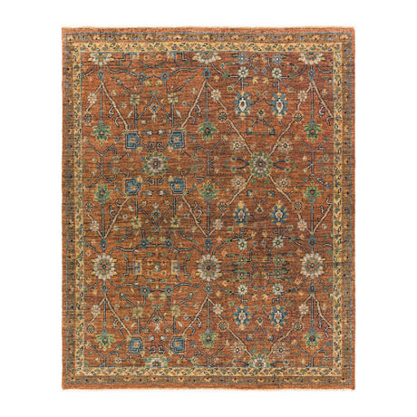 Modern furniture - Hand-Knotted Fringed Wool Carpet - www.oroa.com