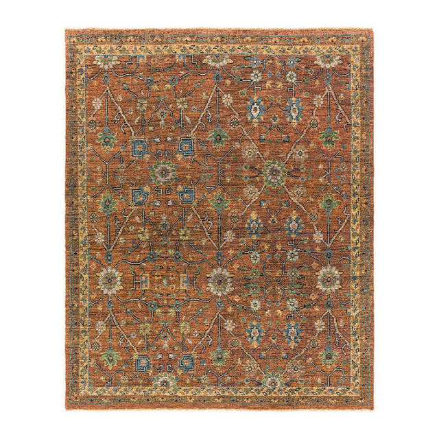 Modern furniture - Hand-Knotted Fringed Wool Carpet - www.oroa.com