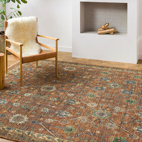 Modern furniture - Hand-Knotted Fringed Wool Carpet - www.oroa.com