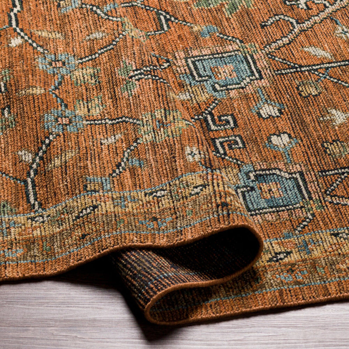 Modern furniture - Hand-Knotted Wool Table Runner - www.oroa.com