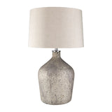 Modern European furniture - Distressed Taupe Glass Table Lamp - www.oroa.com