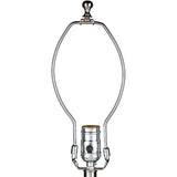 Modern European furniture - Distressed Taupe Glass Table Lamp - www.oroa.com