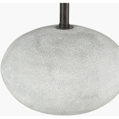 Modern European furniture - White Linen Floor Lamp - www.oroa.com