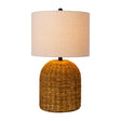 Modern European furniture - Natural Beige Seagrass Table Lamp - www.oroa.com
