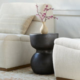 Modern European furniture - Hourglass Ceramic Garden Stool - www.oroa.com