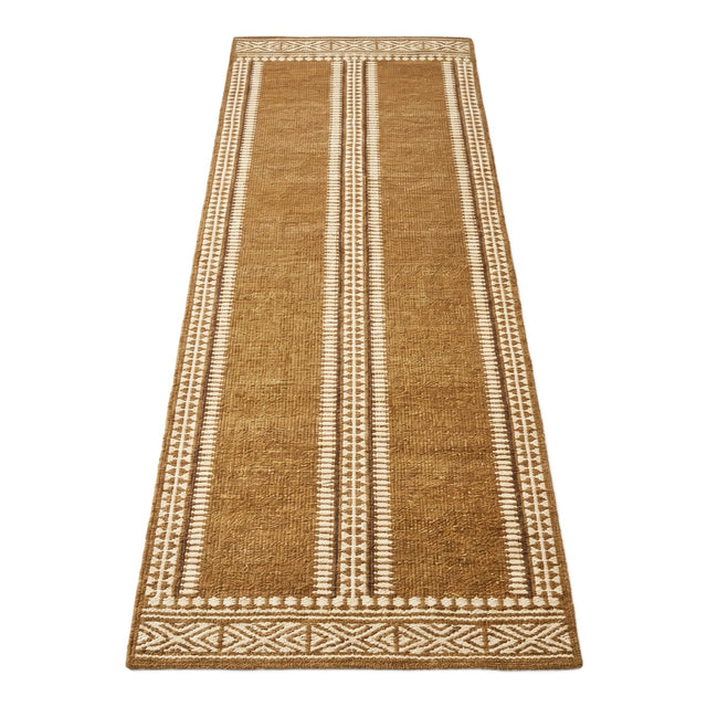 Modern European furniture - Brown Wool Blend Table Runner - www.oroa.com