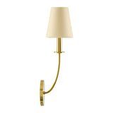 Modern European furniture - White Linen Wall Lamp - www.oroa.com