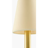 Modern European furniture - White Linen Wall Lamp - www.oroa.com
