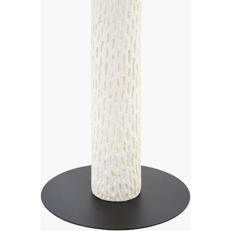 Modern European furniture - Lacquered White Accent Floor Lamp - www.oroa.com