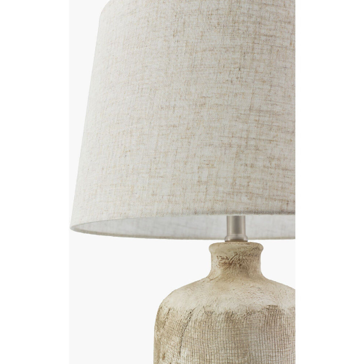 Modern European furniture - Gray Ceramic Table Lamp - www.oroa.com