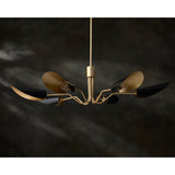 Modern European furniture - Black Metal Shades 6-Light Chandelier - www.oroa.com 