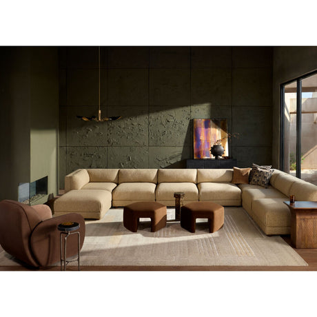 Modern European furniture - Black Metal Shades 6-Light Chandelier - www.oroa.com 