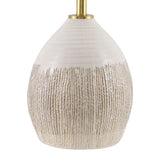 Modern European furniture - Red Patterned Fabric Table Lamp - www.oroa.com