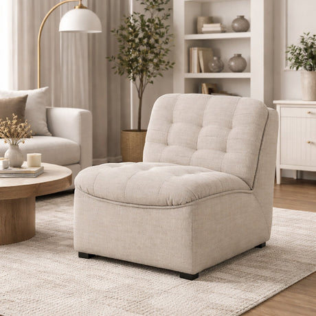 Modern European furniture - Tufted Modular Sofa - www.oroa.com