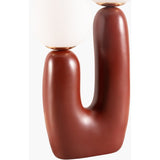 Modern European furniture - Double Round Glass Table Lamp S - www.oroa.com