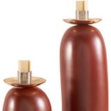 Modern European furniture - Double Round Glass Table Lamp S - www.oroa.com